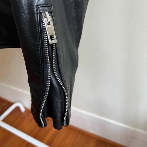 Rag & Bone Leather Jacket (Duke Model). Size large. Great condition. - Picture 7 of 8